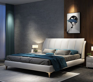 Luxushotel-Schlafzimmer-Möbel-Plattform-hölzernes Rahmen-Bett mit Lagerung