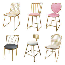 Zeitgenössisches Metall, das hoch Stühle, Restaurant-Art-Rückseiten-Stuhl speist