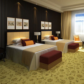 Hotel-Art-Gast-Raum-Möbel-Schlafzimmer-Sätze mit hölzernen zwei Betten