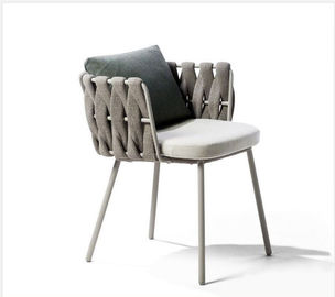Nordisches Tabellen-Stuhl-Kombinations-Garten-Rattan-im Freien einfache Band-Stuhl-Möbel