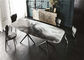 Esszimmer-Möbel-Marmorplatte-Speisetisch-quadratischer geformter Entwurf nach Maß