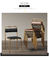 Kommerzielle moderne Esszimmer-Stühle, stapelbares Metall, das Stühle speist