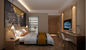 Professioneller moderner Hotel-Schlafzimmer-Satz, Handelsschlafzimmer-Möbel