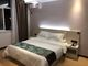 Gast-Raum-/Hotel-Schlafzimmer-Möbel stellen modernes festes Holz materiell ein