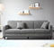 Gast-Raum-Hotel-Schlafzimmer-Möbel-Gewebe-Sofa fertigte Größe/Farbe besonders an