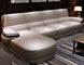 Hotel-/Wohnungs-moderne Luxusmöbel-zeitgenössisches ledernes Sofa