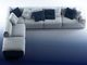 Wohnzimmer-Möbel-Gewebe-Sofa-Licht-Luxus nach Maß für Wohnung