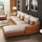 Sitzer-modernes Wohnzimmer-Sofa des Gewebe-Leder-3 mit Kissen
