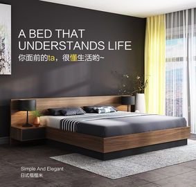 Bequeme flache Plattform-moderne Bett-Möbel für Ausgangs-/Hotel-Schlafzimmer