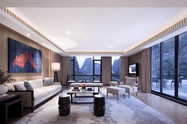 Mode-Entwurfs-stellen moderne Hotel-Schlafzimmer-Möbel/Wohnungs-Möbel ein