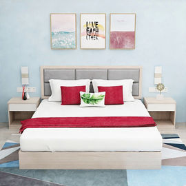 Bequeme Hotel-Schlafzimmer-Möbel-Sätze mit Doppelbett-moderner Art