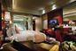 3-5 Stern-Hotel-stellen moderne Schlafzimmer-Reihen-Wohnungs-Möbel moderne Art ein