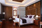 Kundengebundene moderne Hotel-Schlafzimmer-Möbel-/Schlafzimmer-Reihen-festes Holz-Material